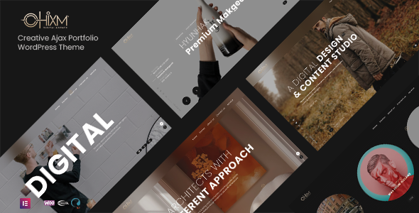 Ohixm - Creative Ajax Portfolio WordPress Theme